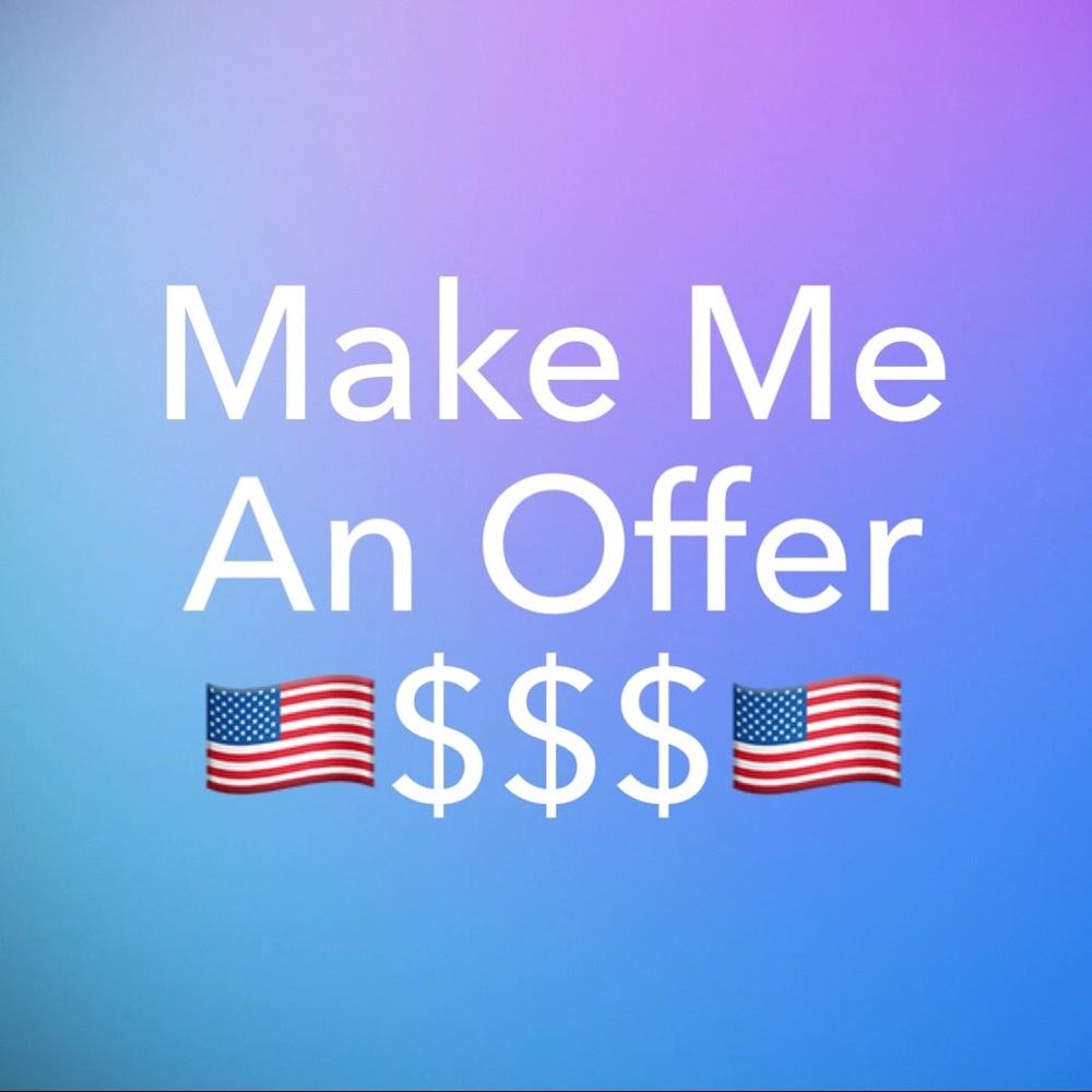 OFFERS WELCOME 🇺🇸🇺🇸🇺🇸